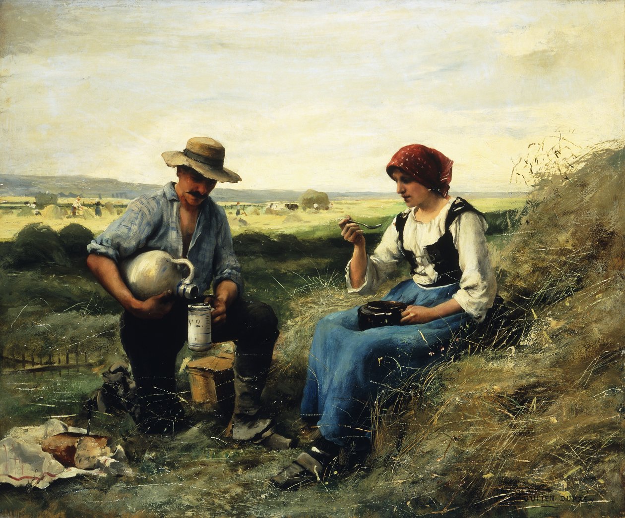 A déli vacsora, alkotó: Julien Dupre