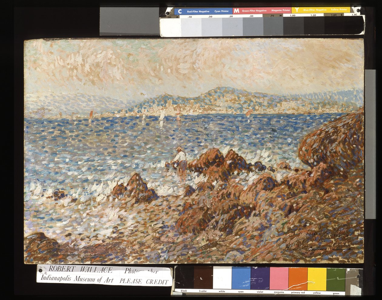 Cannes (olaj, fa) alkotó: Julien Gustave Gagliardini