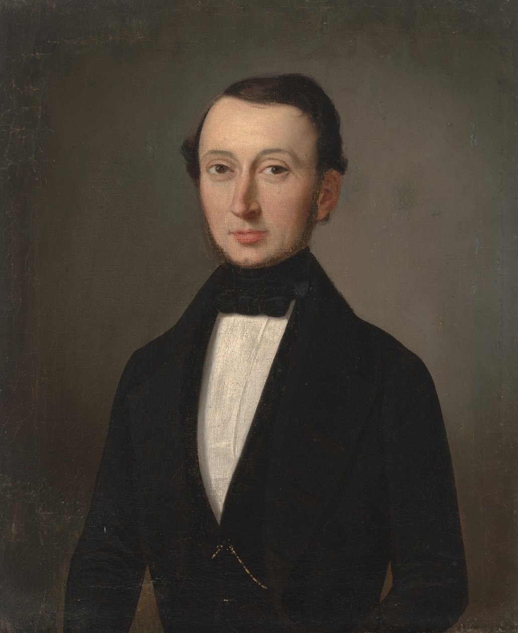 Egy kreol úriember portréja, 1835-37 körül (olaj, vászon) alkotó: Julien Hudson