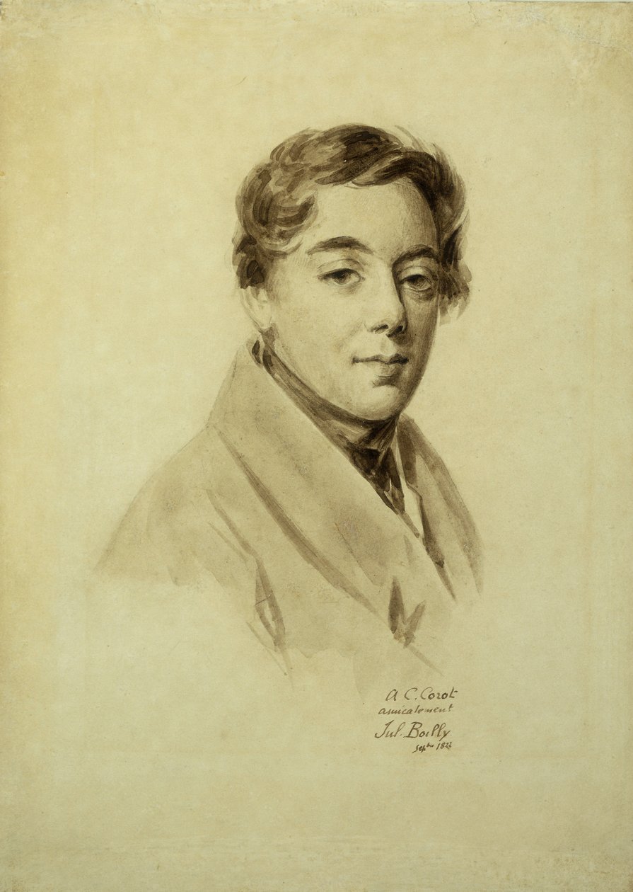 Camille Jean Baptiste Corot, 1822 alkotó: Julien Leopold Boilly