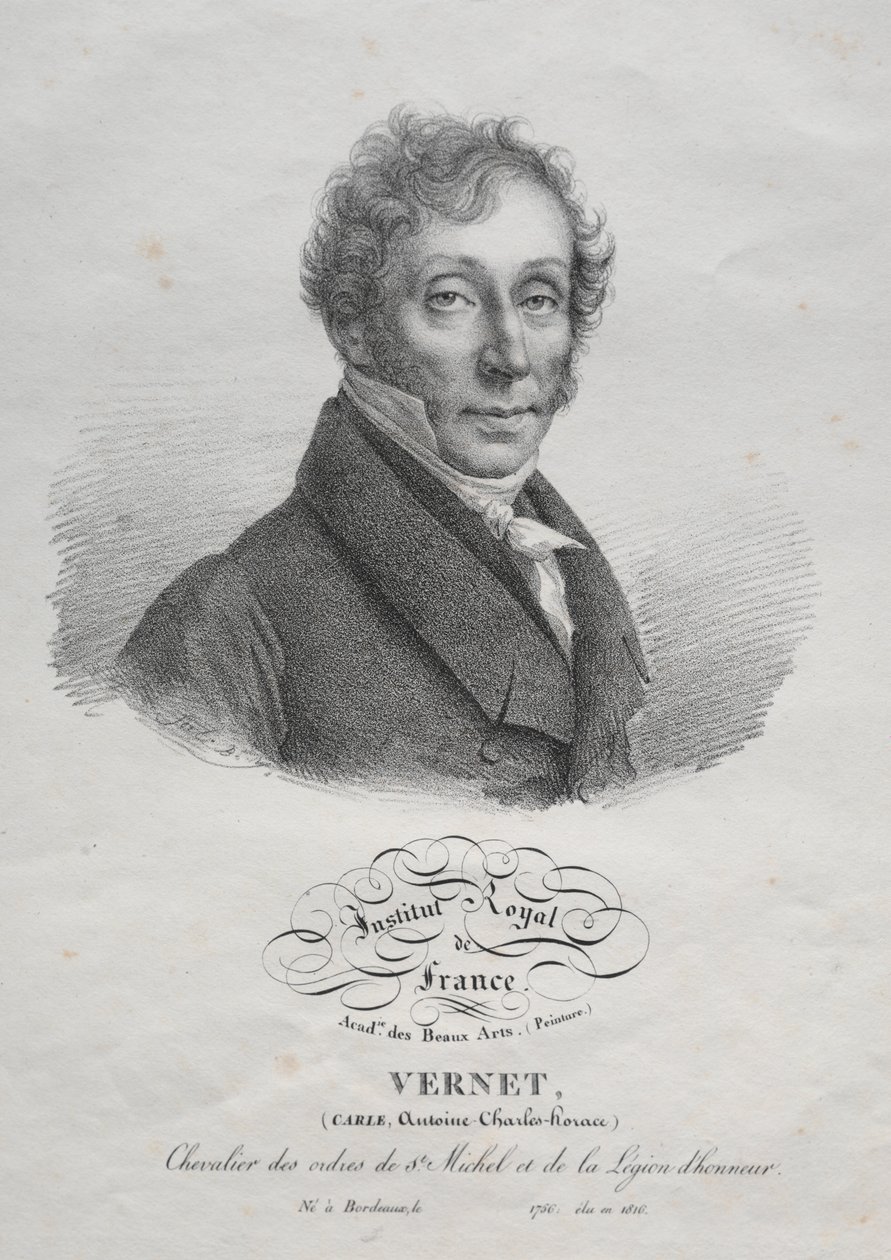 Carl Vernet alkotó: Julien Leopold Boilly