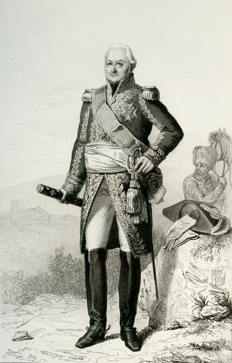 Charles du Houx de Vioménil, 1804, 1839. alkotó: Julien Leopold Boilly