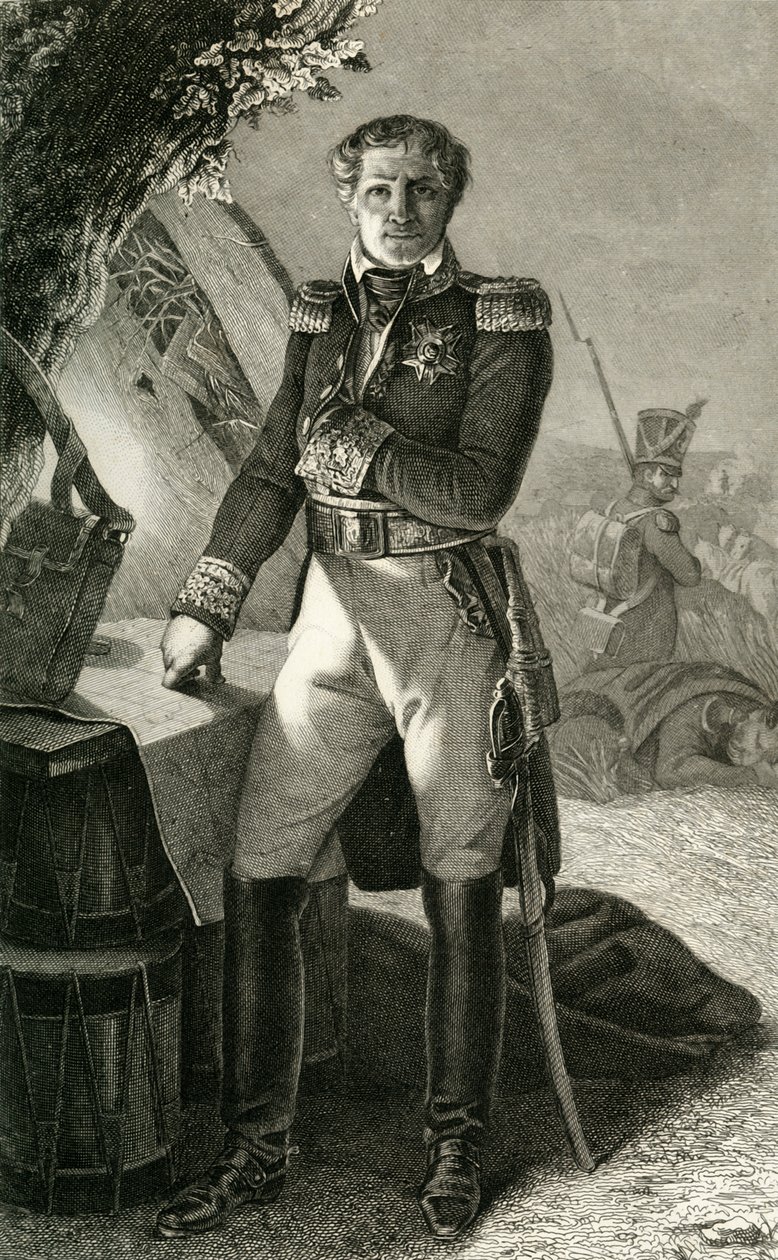 Laurent Gouvion Saint-Cyr, 1804, 1839. alkotó: Julien Leopold Boilly