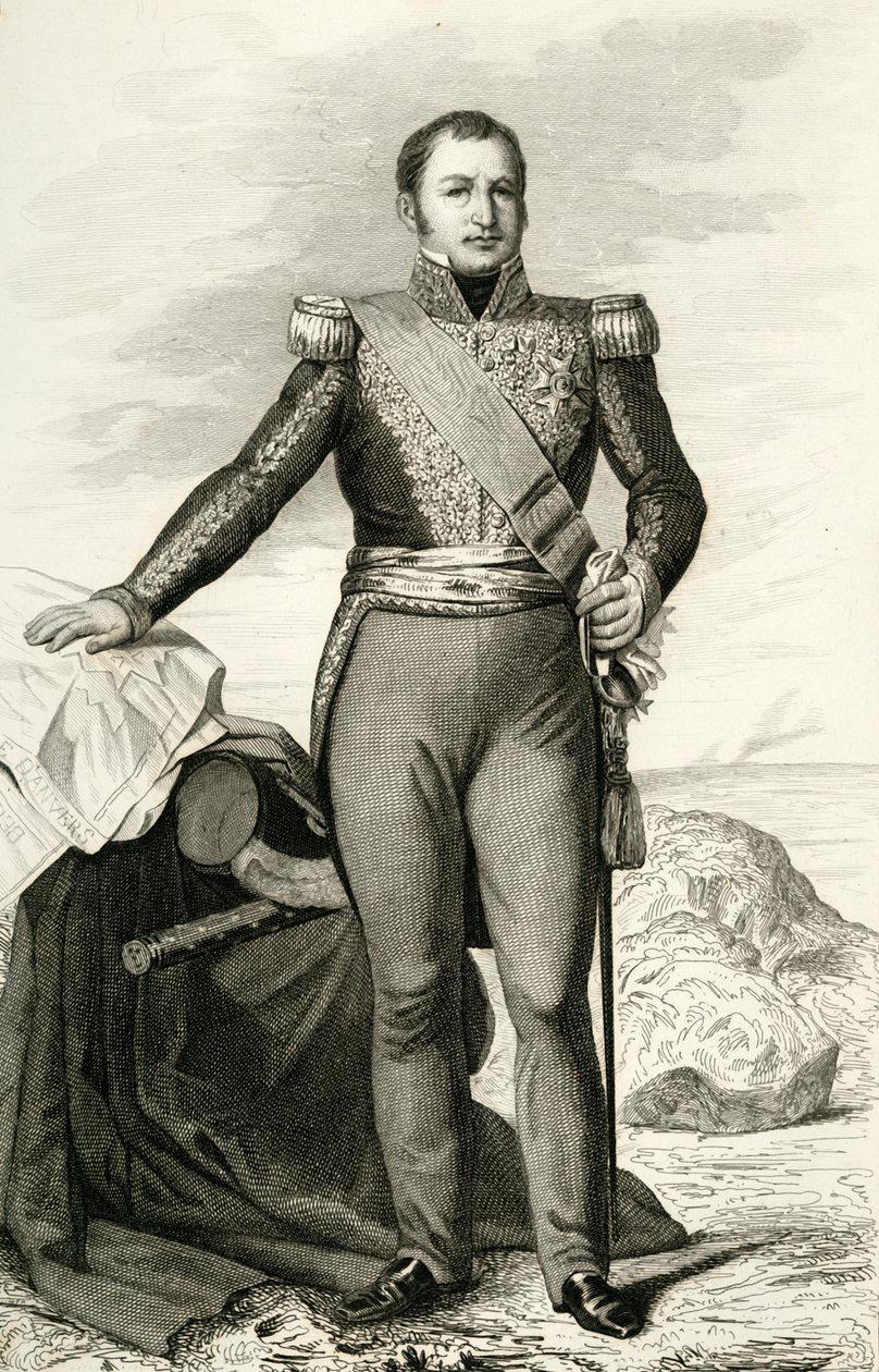 Etienne Maurice Gerard, 1804, 1839. alkotó: Julien Leopold Boilly
