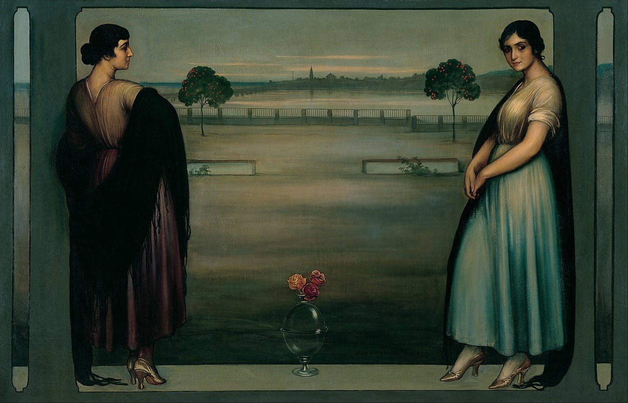 Panel alkotó: Julio Romero de Torres