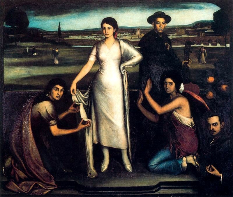 Andalúziai Szűzanya alkotó: Julio Romero de Torres