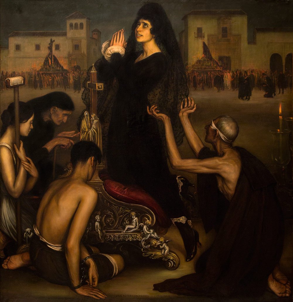 Ismeretlen kép alkotó: Julio Romero de Torres