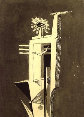 Sikoltozó alak, A próféta, 1941 alkotó: Julio Gonzalez