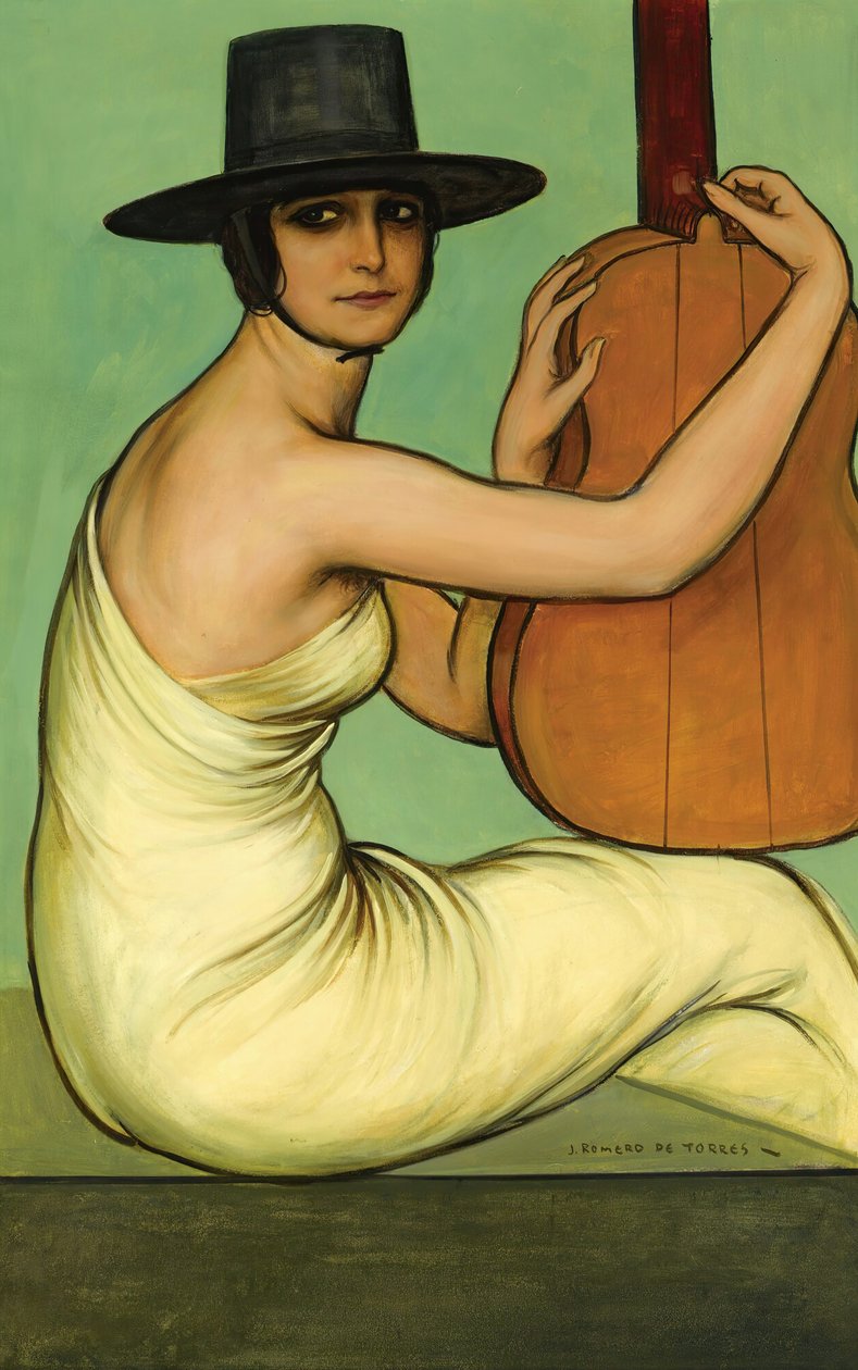 Kordován Dóra, 1925. alkotó: Julio Romero de Torres