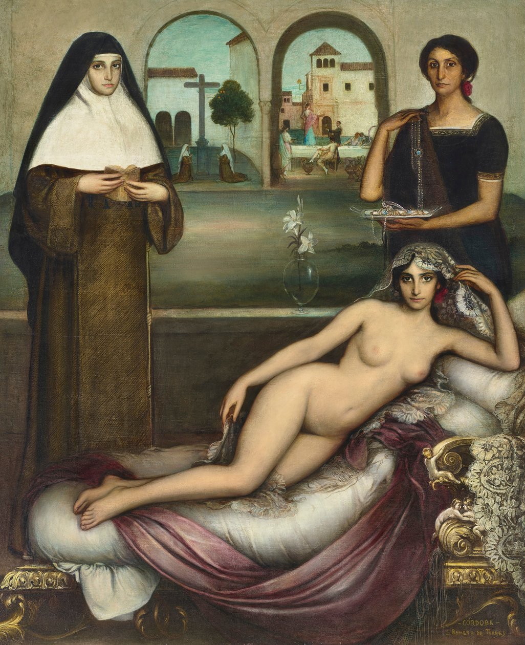 A két út, 1915. alkotó: Julio Romero de Torres