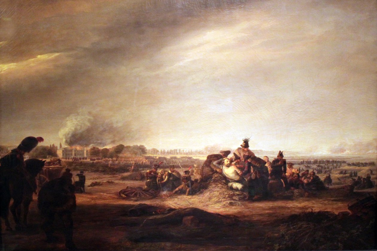 A drezdai csata alkotó: Julius Ferdinand Wilhelm Sattler