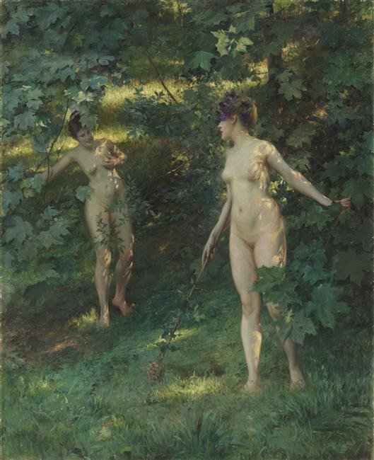 Nysa nimfái alkotó: Julius Leblanc Stewart