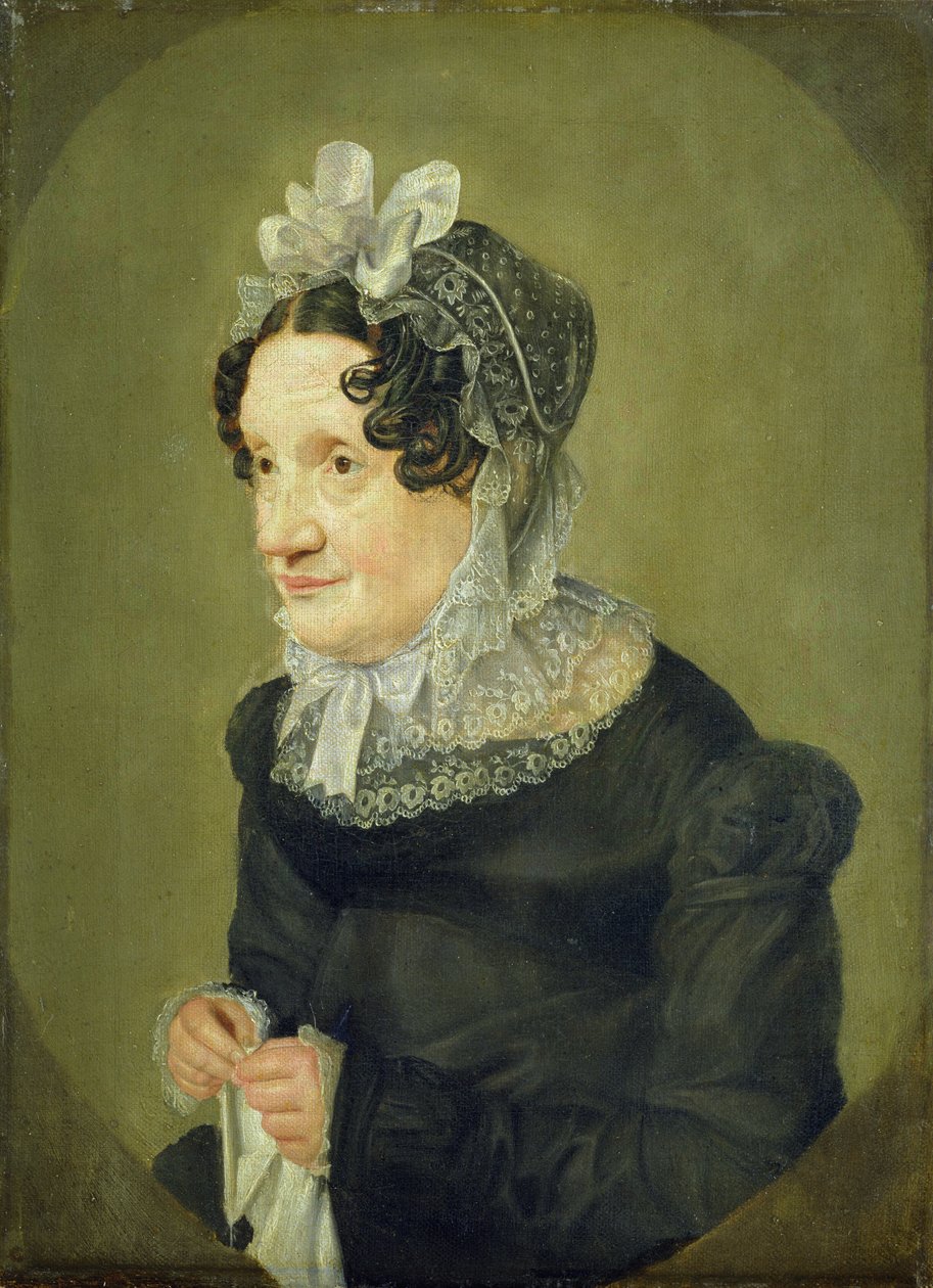 Katharina Oldach, a művész nagynénje, 1824 alkotó: Julius Oldach