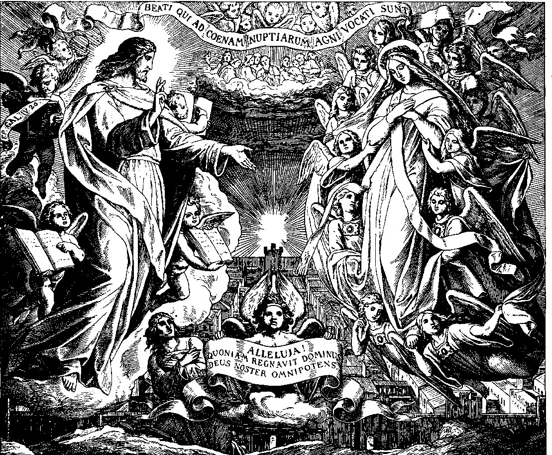 Fametszet a Biblia képekben, 1860. alkotó: Julius Schnorr von Carolsfeld