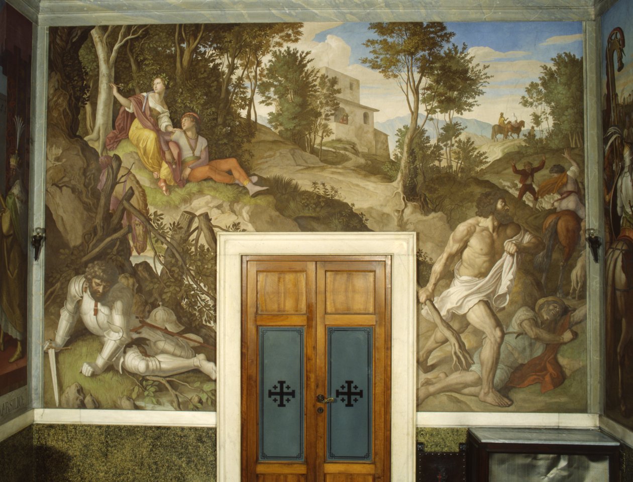 Angelica és Medoro alkotó: Julius Schnorr von Carolsfeld