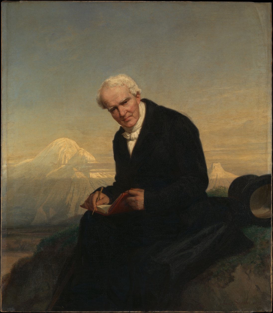 Alexander von Humboldt báró alkotó: Julius Schrader