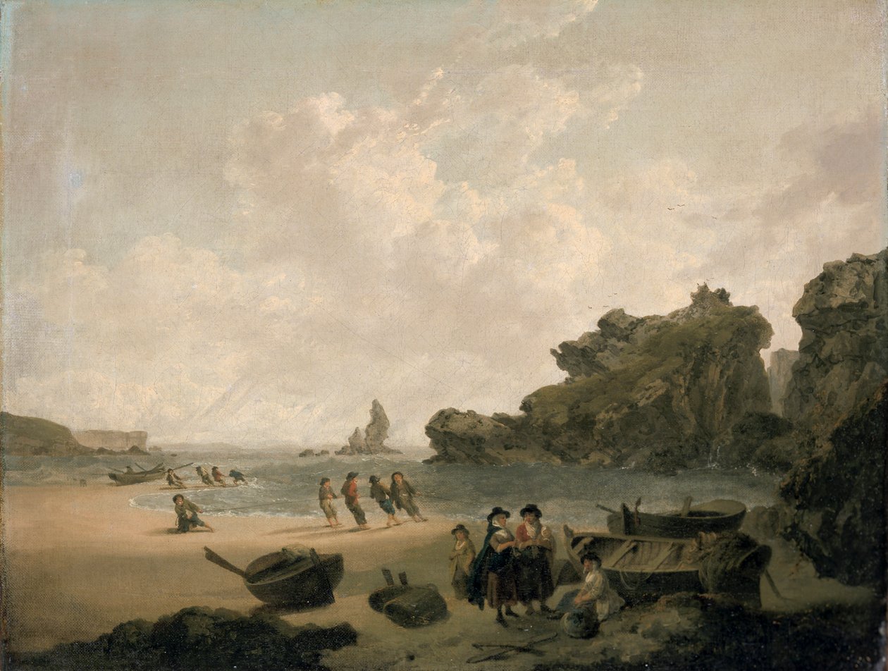 "The Stack Rock", 1793-94 alkotó: Julius Caesar Ibbetson
