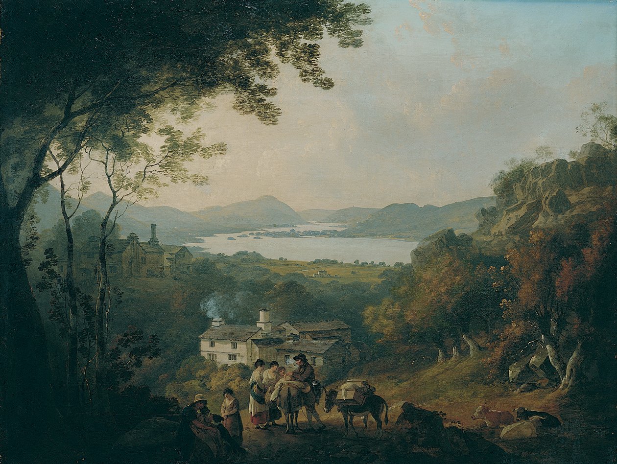 Windermere Troutbeckből alkotó: Julius Caesar Ibbetson