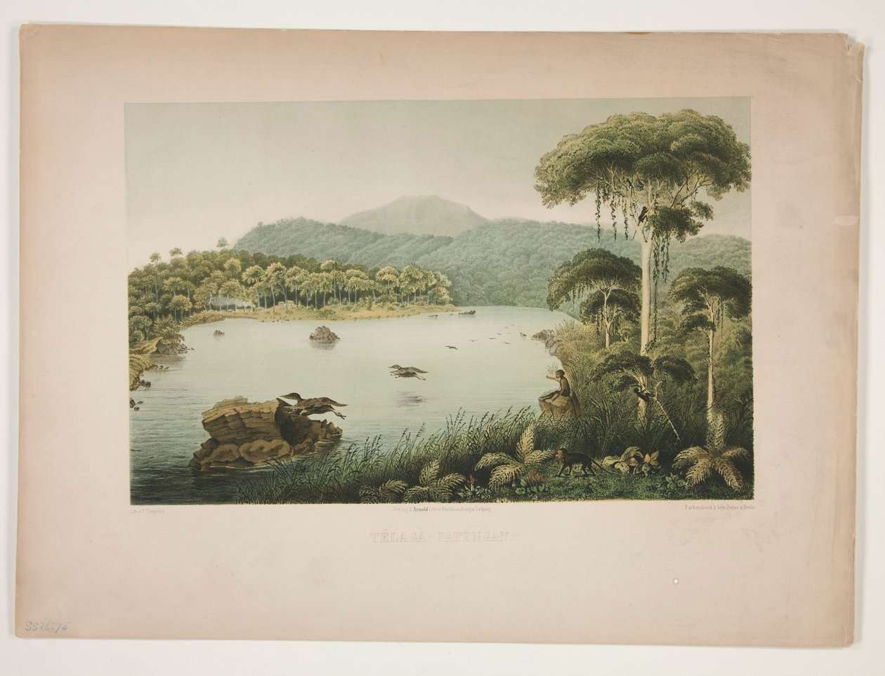 Telaga - Patengan alkotó: Julius Friedrich Tempeltey