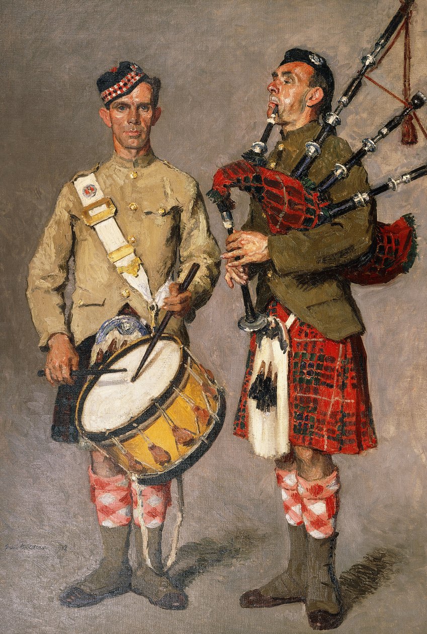 MacPherson és MacDonald alkotó: Julius Gari Melchers