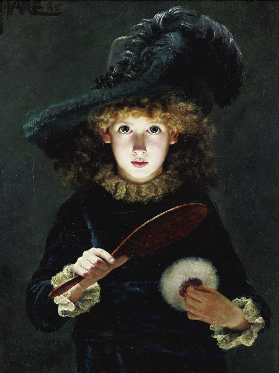 Öltözködés, 1885 alkotó: Julius Hare