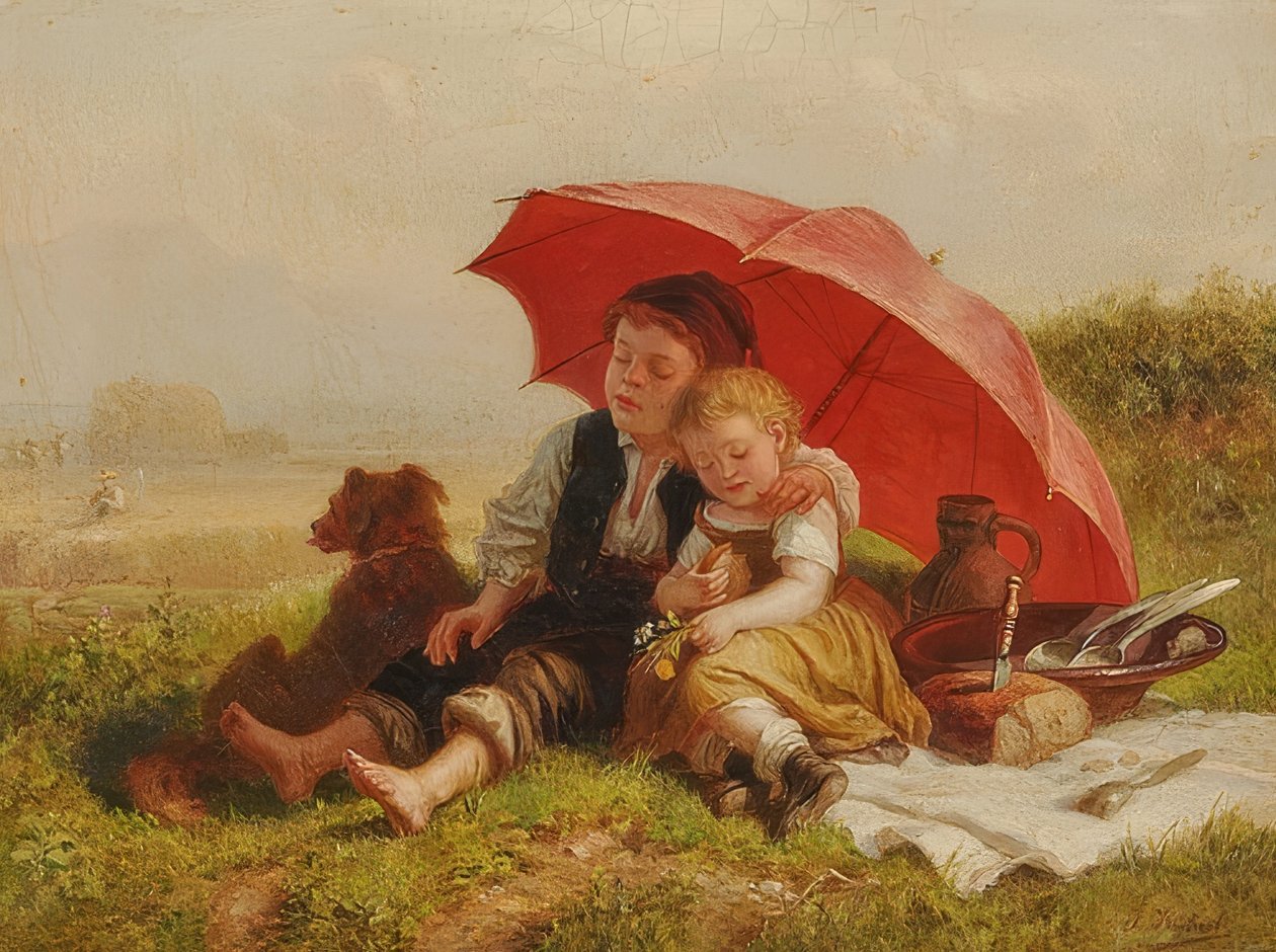 Déli pihenés alkotó: Julius Kockert