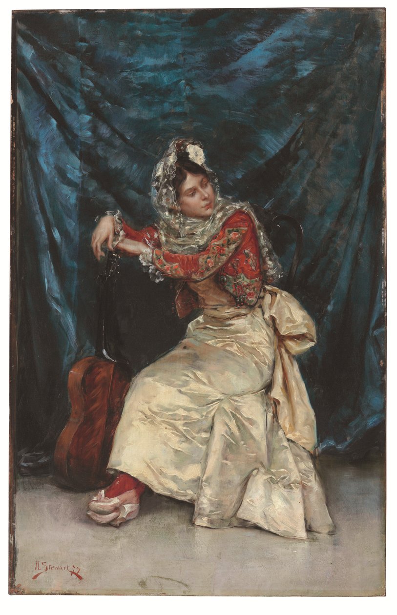 A gitáros alkotó: Julius Leblanc Stewart