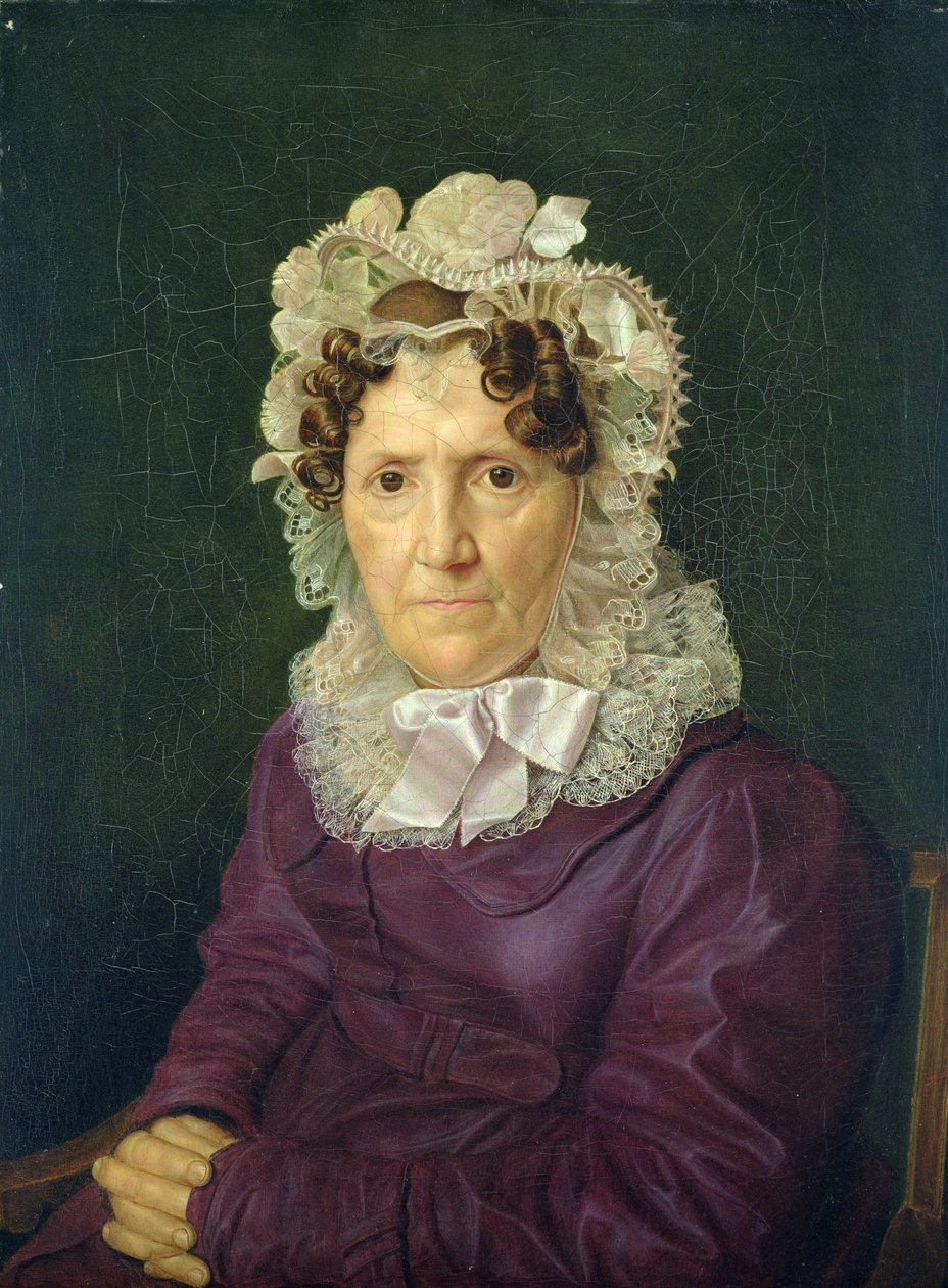 Angyal Sophia Hase, a művész nagynénje, 1828 alkotó: Julius Oldach