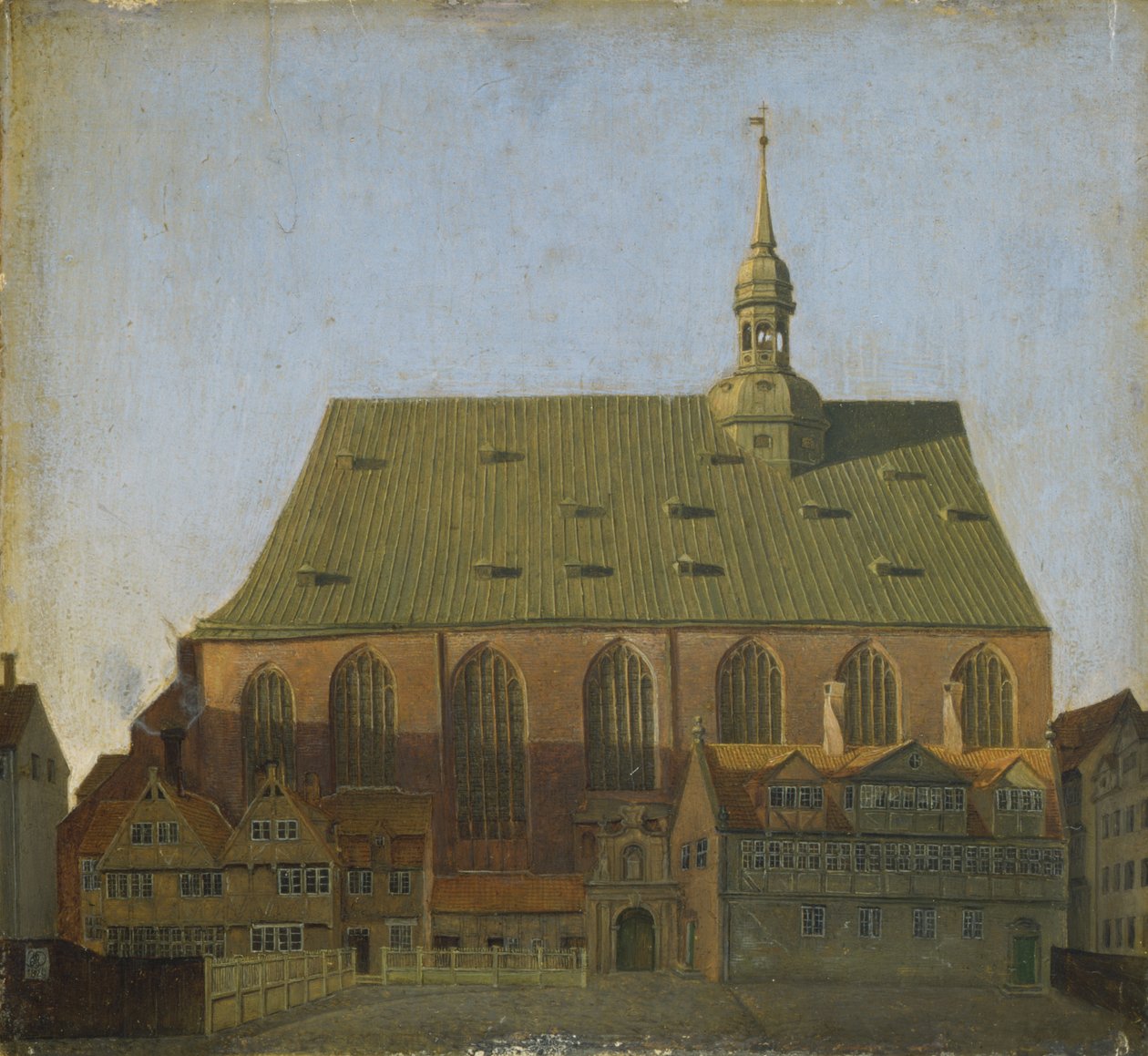 St. Johns, Hamburg, 1829 alkotó: Julius Oldach