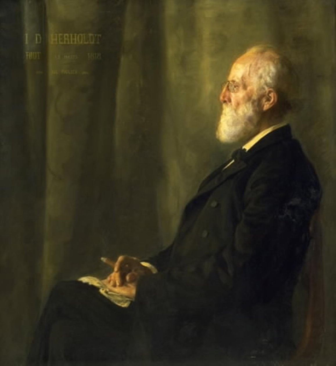 Az építész, J. D. Herholdt alkotó: Julius Paulsen