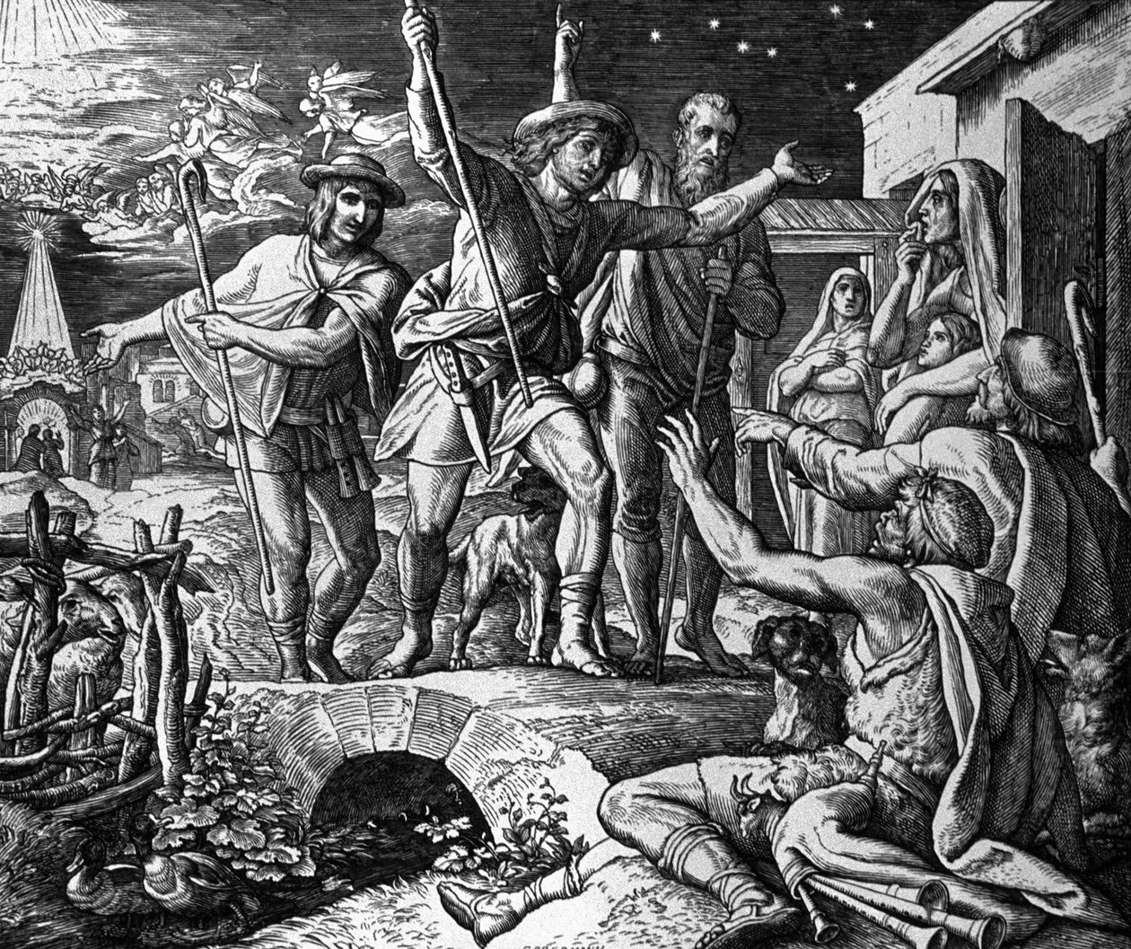 A Pásztorok imádata alkotó: Julius Schnorr von Carolsfeld