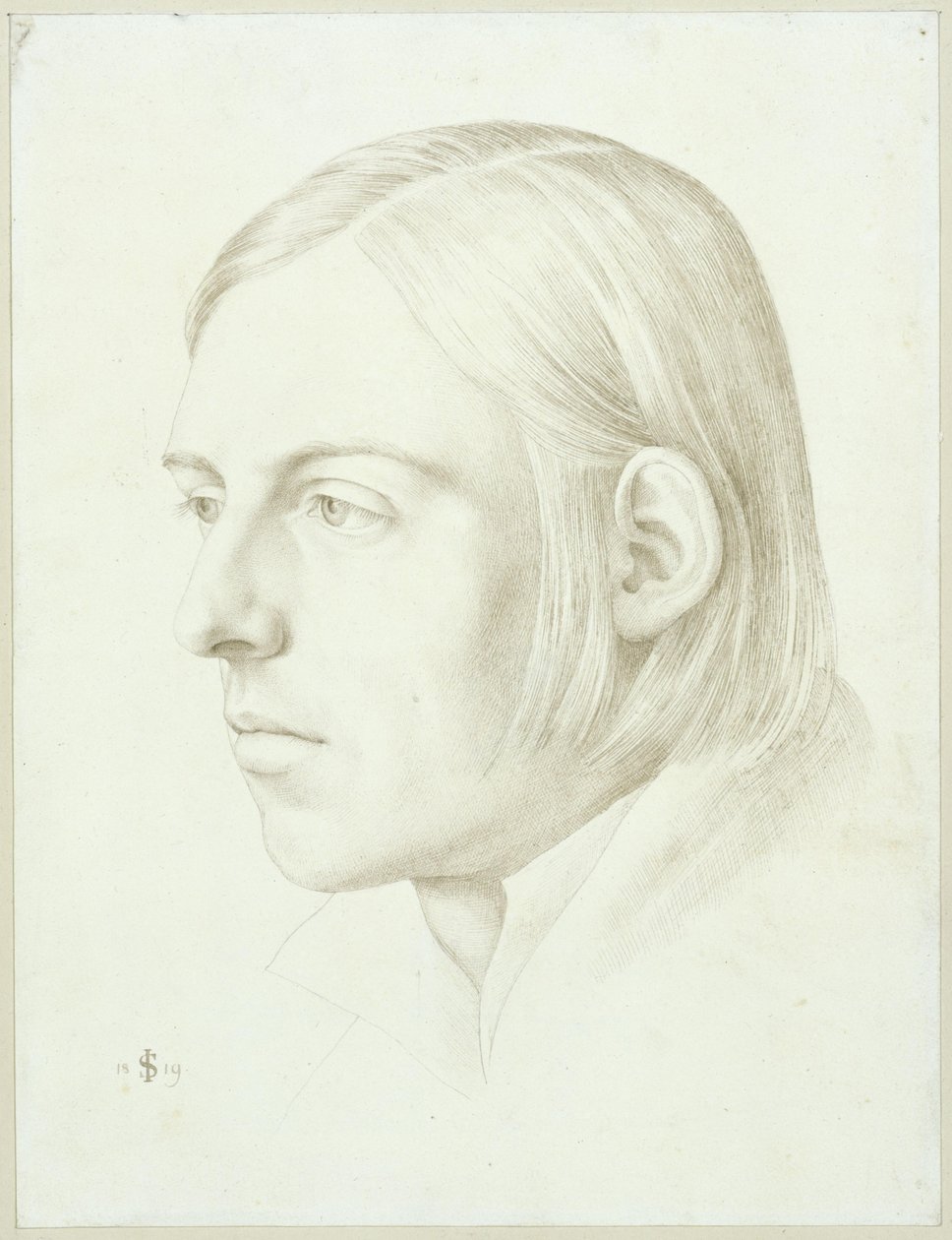 Scheffer von Leonardshoff portréja alkotó: Julius Schnorr von Carolsfeld