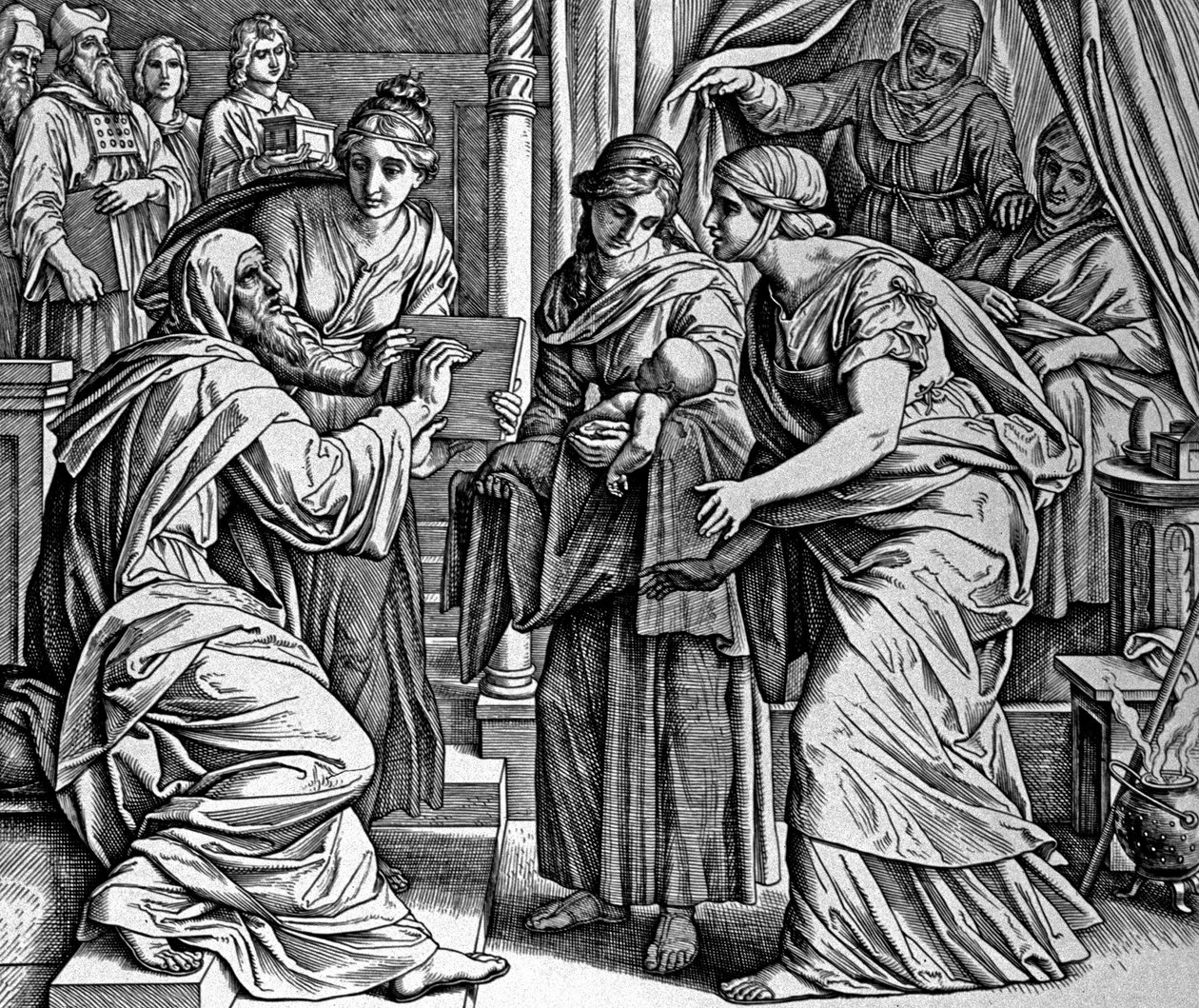 Keresztelő Szent János születése alkotó: Julius Schnorr von Carolsfeld
