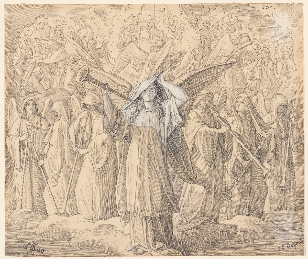 A könyv hetedik pecsétje alkotó: Julius Schnorr von Carolsfeld
