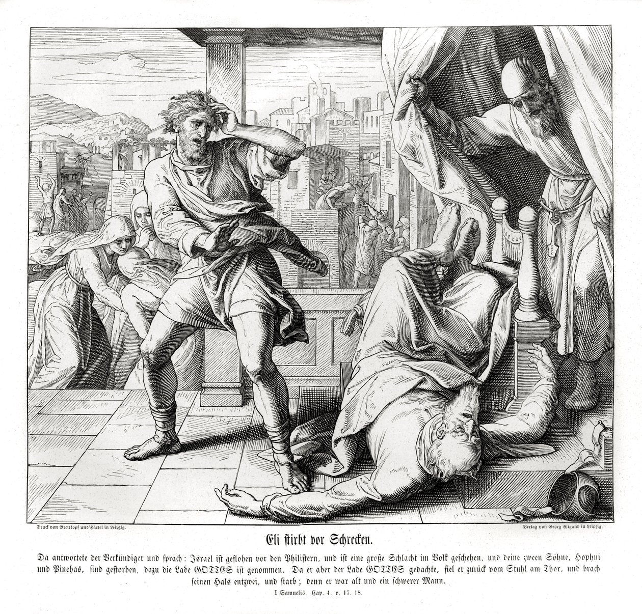Eli halála alkotó: Julius Schnorr von Carolsfeld
