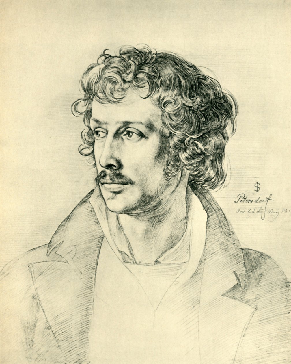 Friedrich Olivier, 1816, 1943. alkotó: Julius Schnorr von Carolsfeld
