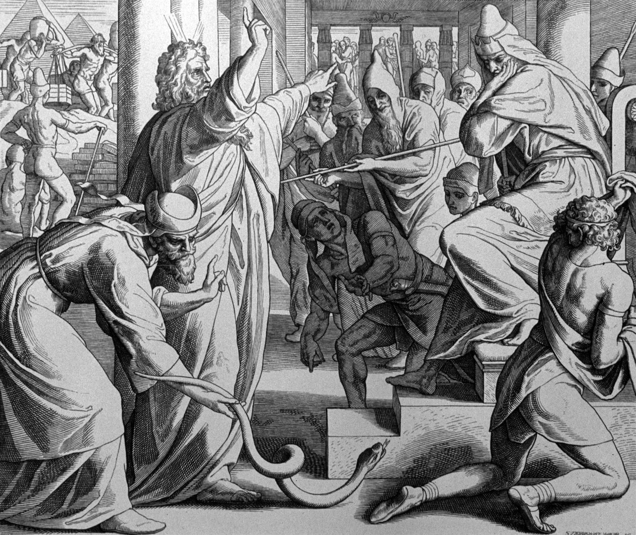 Moise és Aaron alkotó: Julius Schnorr von Carolsfeld