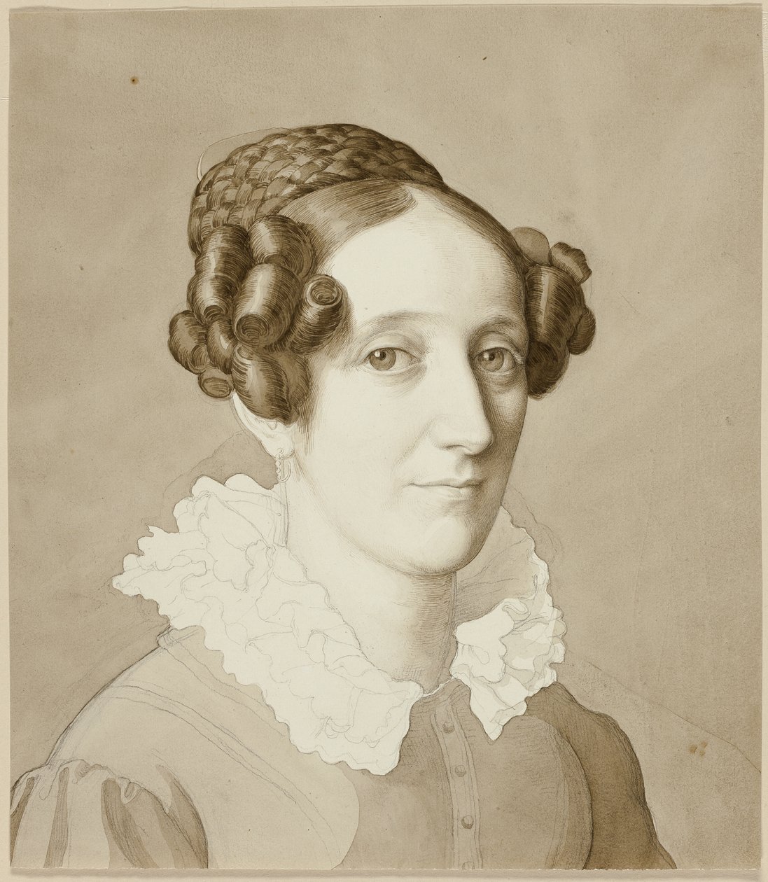 Egy nő portréja alkotó: Julius Schnorr von Carolsfeld