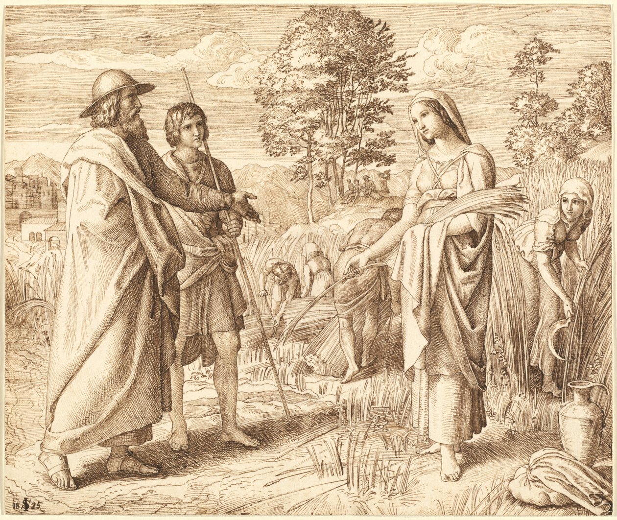 Ruth és Boas alkotó: Julius Schnorr von Carolsfeld