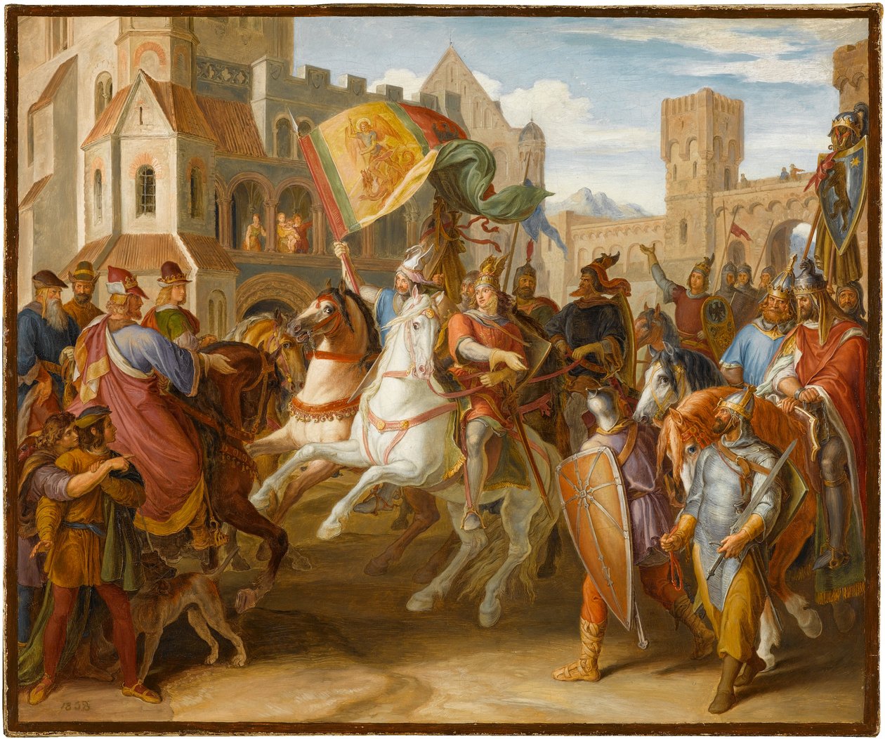 Siegfried diadalmas hazatérése alkotó: Julius Schnorr von Carolsfeld
