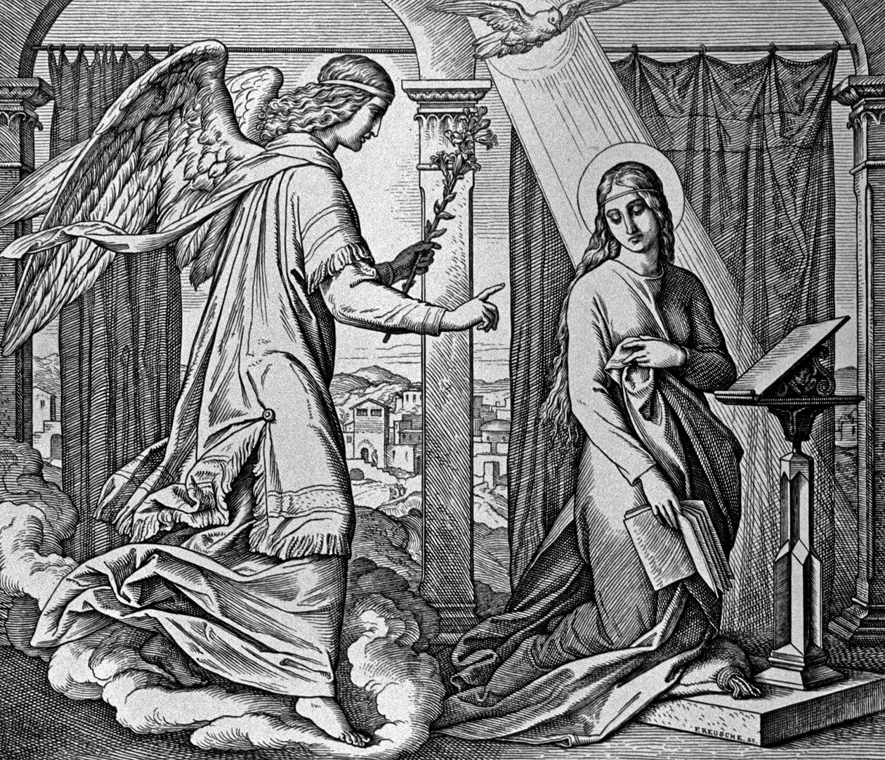 The Annunciation alkotó: Julius Schnorr von Carolsfeld