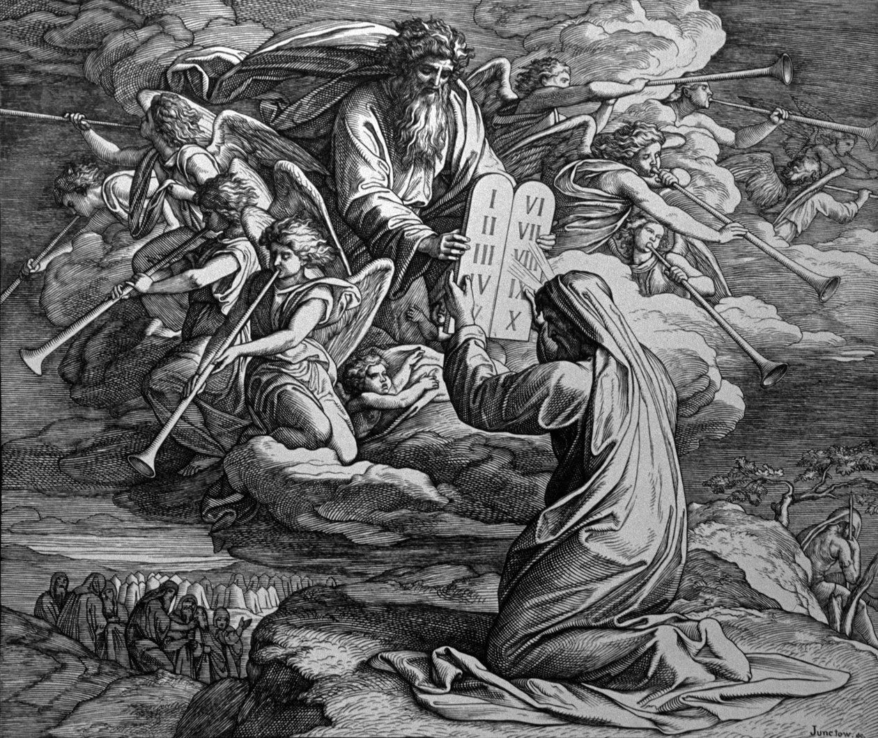 A törvény táblázatai alkotó: Julius Schnorr von Carolsfeld