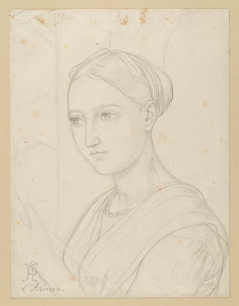 Vittoria Caldoni alkotó: Julius Schnorr von Carolsfeld