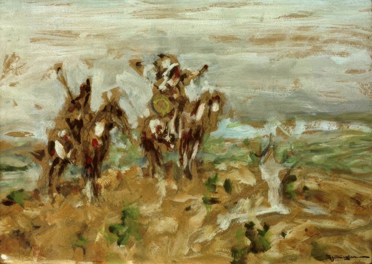 A fekete lábú indiánok felderítője alkotó: Julius Seyler