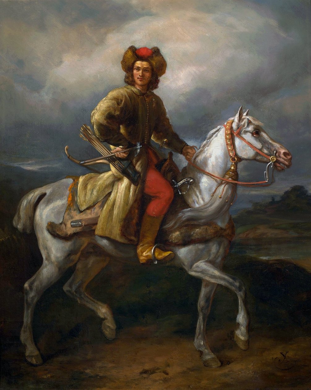 Lisowczyk alkotó: Juliusz Fortunat Kossak