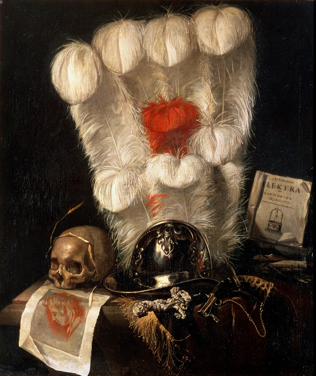 „Vanitas”, 17. század. alkotó: Juriaen van Streeck