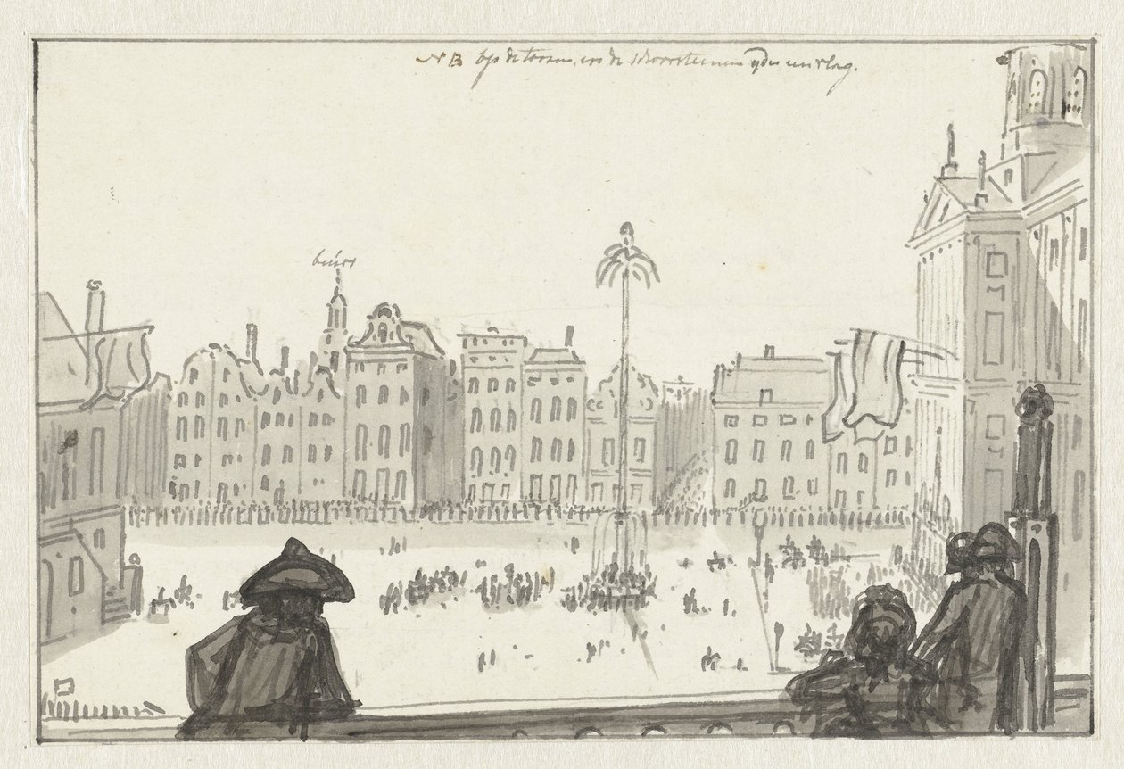 Az alkotmányalapítás ünnepe 1798. május 19-én alkotó: Jurriaan Andriessen