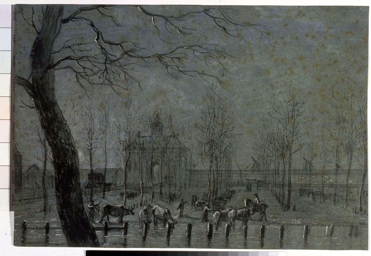 ""Utrecht kapuja Hollandiában"" Jurriaan Andriessen (1742-1819) krétarajza, 1797 Puskin Múzeum, Moszkva alkotó: Jurriaan Andriessen