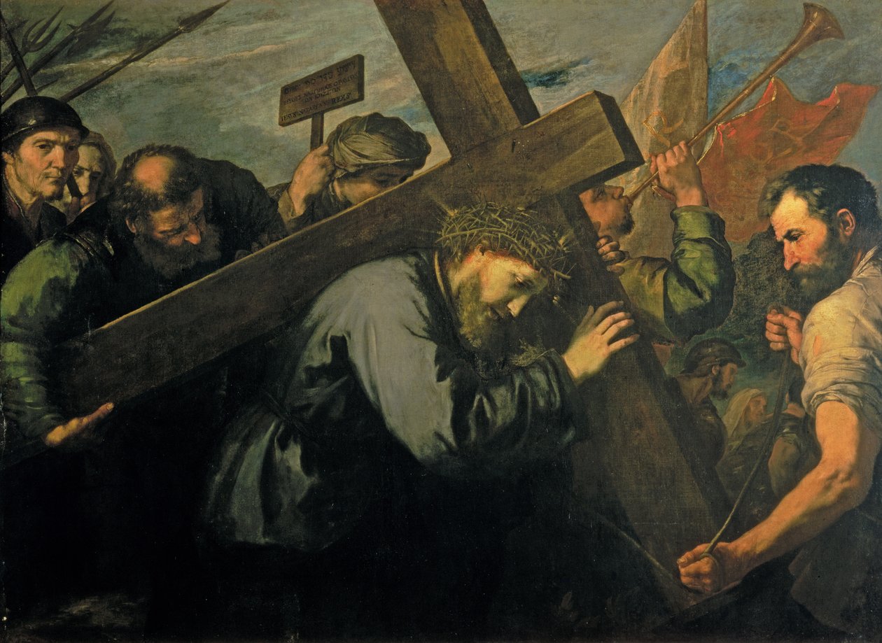 A keresztet hordozó Krisztus, 1635 alkotó: Jusepe de Ribera
