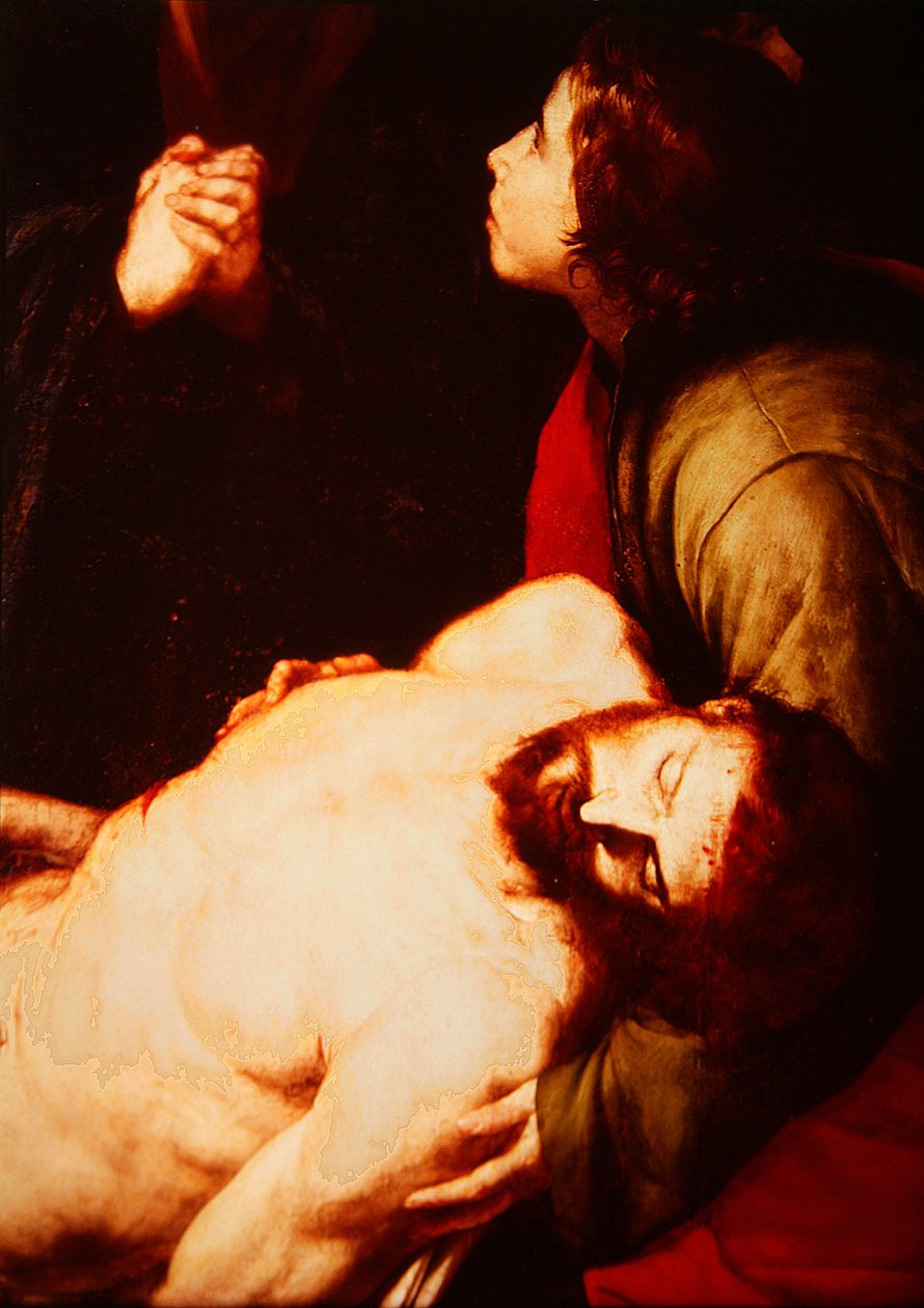 A keresztről való leszállás részlete (186205-ös részlet) alkotó: Jusepe de Ribera
